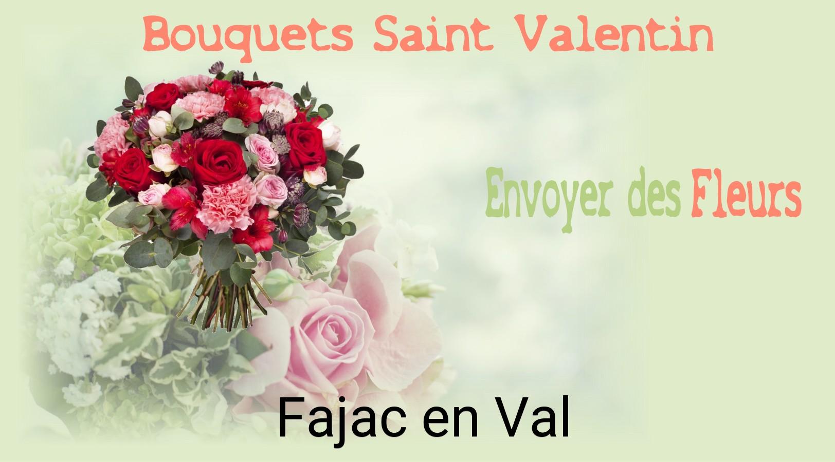 Roses de Saint-Valentin livrées à Fajac-en-Val
